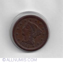 Braided Hair Cent 1856 ( S up-right)