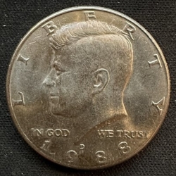 Image #1 of Half Dollar 1988 D