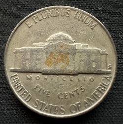 Image #2 of Jefferson Nickel 1952 S