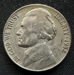 Image #1 of Jefferson Nickel 1952 S