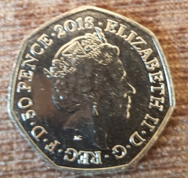 50 Pence 2018 - People Act 1918