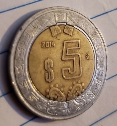 Image #1 of 5 Pesos 2014