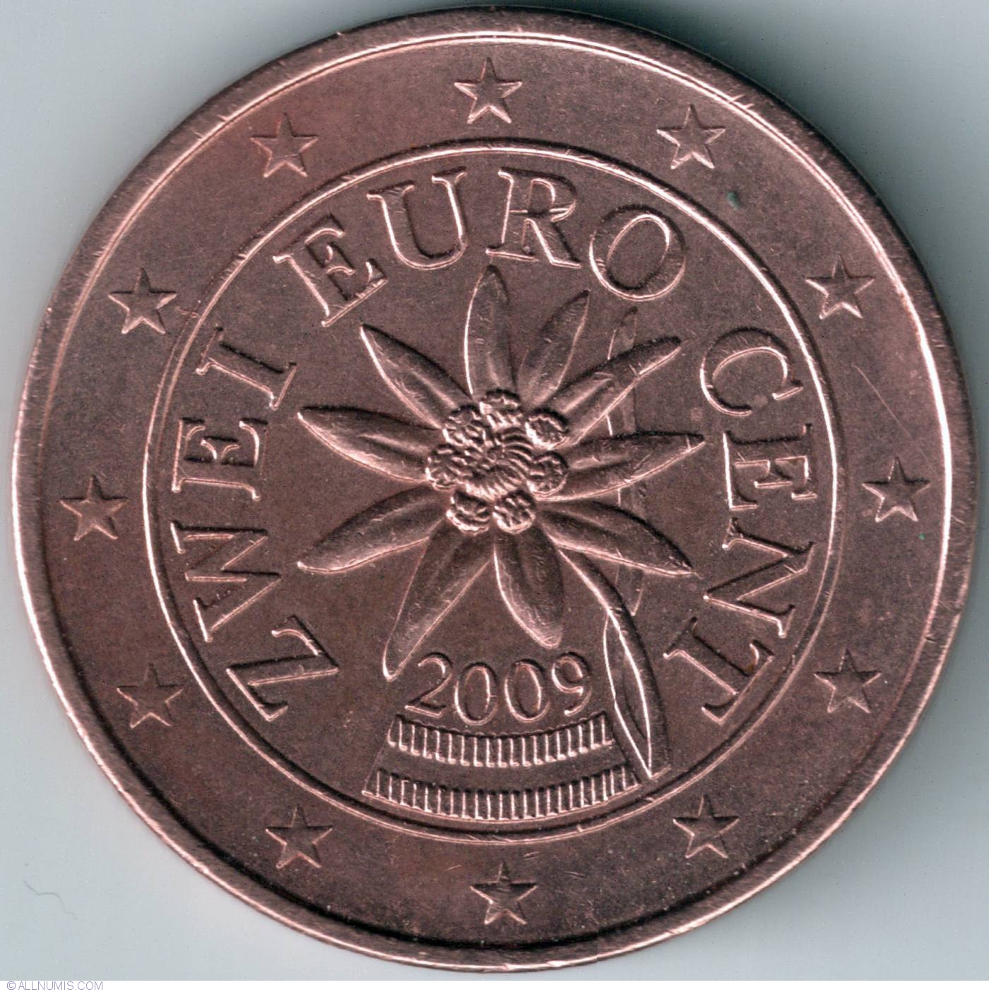 2 Euro Cent 2009, Euro (1999-2009) - Austria - Coin - 5052