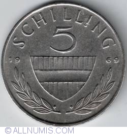 5 Schilling 1969