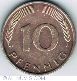 Image #1 of 10 Pfennig 1984 J