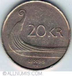 Image #2 of 20 Kroner 1998