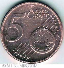 Image #1 of 5 Euro Cent 2009 G
