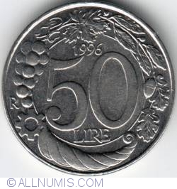 Image #1 of 50 Lire 1996