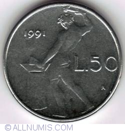 50 Lire 1991