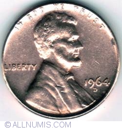 Image #2 of 1 Cent 1964 D