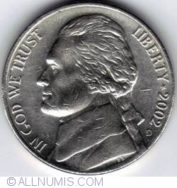Jefferson Nickel 2002 D