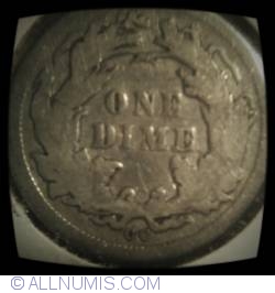 Image #2 of Seated Liberty Dime 1876