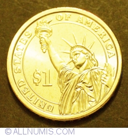 Image #2 of 1 Dollar 2012 D - Benjamin Harrison