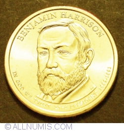 1 Dollar 2012 D - Benjamin Harrison