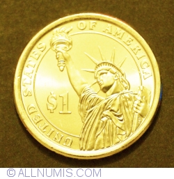 Image #2 of 1 Dollar 2014 P - Calvin Coolidge