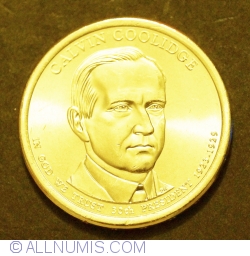 Image #1 of 1 Dollar 2014 P - Calvin Coolidge