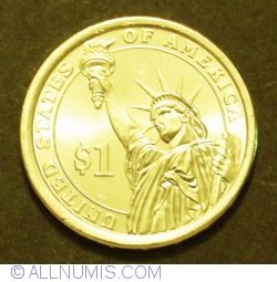 Image #2 of 1 Dollar 2014 P  Warren G. Harding