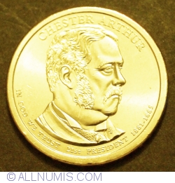 Image #1 of 1 Dollar 2012 D - Chester Arthur