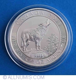 Image #2 of 2 Dollars 2015 - Grey Wolf