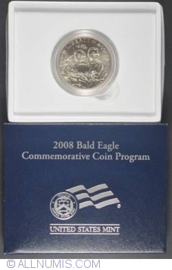 Half Dollar 2008 S - American Bald Eagle