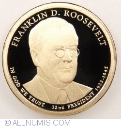 1 Dollar 2014 S - Franklin D. Roosevelt