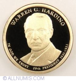 1 Dollar 2014 S - Warren G. Harding