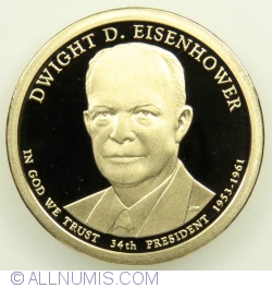 Image #1 of 1 Dollar 2015 S - Dwight D. Eisenhower