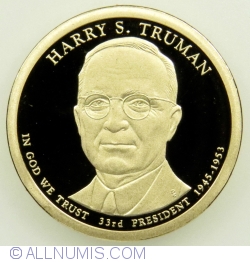 1 Dollar 2015 S - Harry S Truman