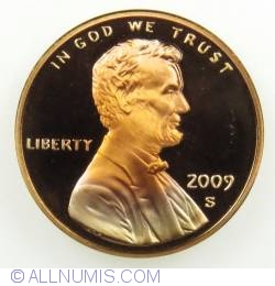 Image #1 of 1 Cent 2009 S Proof Aspect 4