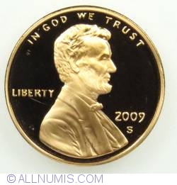 Image #1 of 1 Cent 2009 S Proof Aspect 3