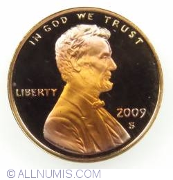 Image #1 of 1 Cent 2009 S  Proof Aspect 1