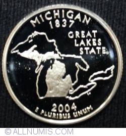 State Quarter 2004 S - Michigan Silver Proof