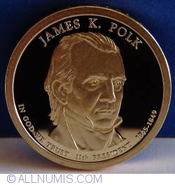 Image #1 of 1 Dollar 2009 S - James K. Polk   Proof