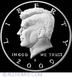 Image #1 of Half Dollar 2009 S Silver Proof