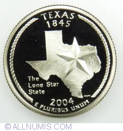 Image #2 of State Quarter 2004 S - Texas  Silver Proof