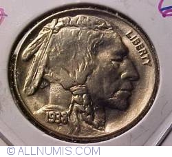 Buffalo Nickel 1938 D