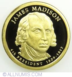 Image #1 of 1 Dollar S 2007 S - James Madison  Proof
