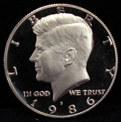 Half Dollar 1986 S