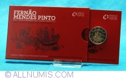 2 Euro 2011 - 500th Anniversary of the Birth Fernao Mendes Pinto  Proof