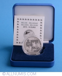 10 Euro 2015 - 200th Anniversary of Battle by Waterloo