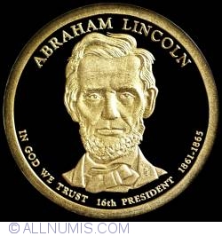 Image #1 of 1 Dollar 2010 S - Abraham Lincoln  Proof