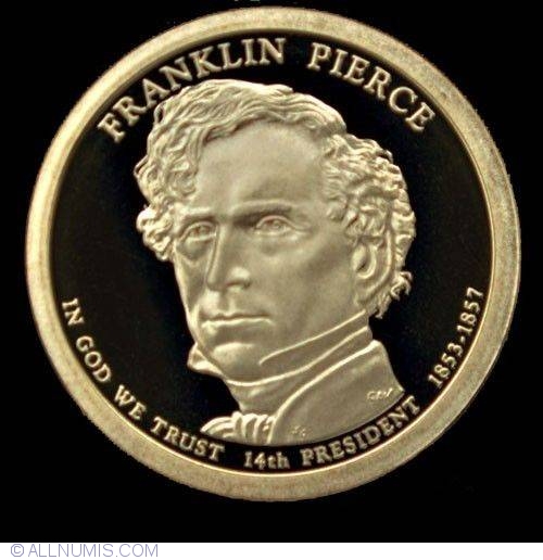 Franklin Pierce Dollar Coin