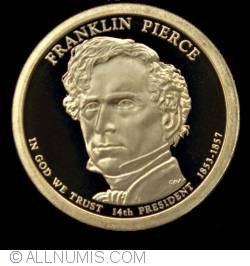 1 Dollar 2010 S - Franklin Pierce  Proof
