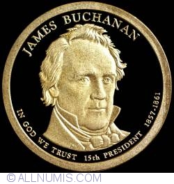 Image #1 of 1 Dollar 2010 S - James Buchanan  Proof