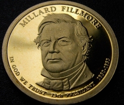 Image #1 of 1 Dollar 2010 S - Millard Fillmore  Proof