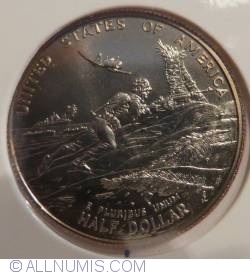 Image #2 of Half Dollar 1993 P - 50th Anniversary of WW2