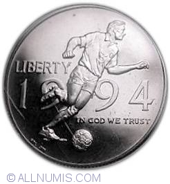 Image #1 of Half Dollar 1994 P - World Cup Soccer