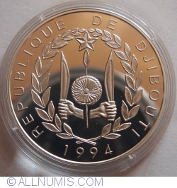 Image #1 of 100 Francs 1994 - Corăbii și exploratori - Nao