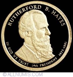 1 Dollar 2011 S - Rutherford B. Hayes  Proof