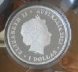 1 Dollar 2013 - The Land Down Under - Cpt. James Cook